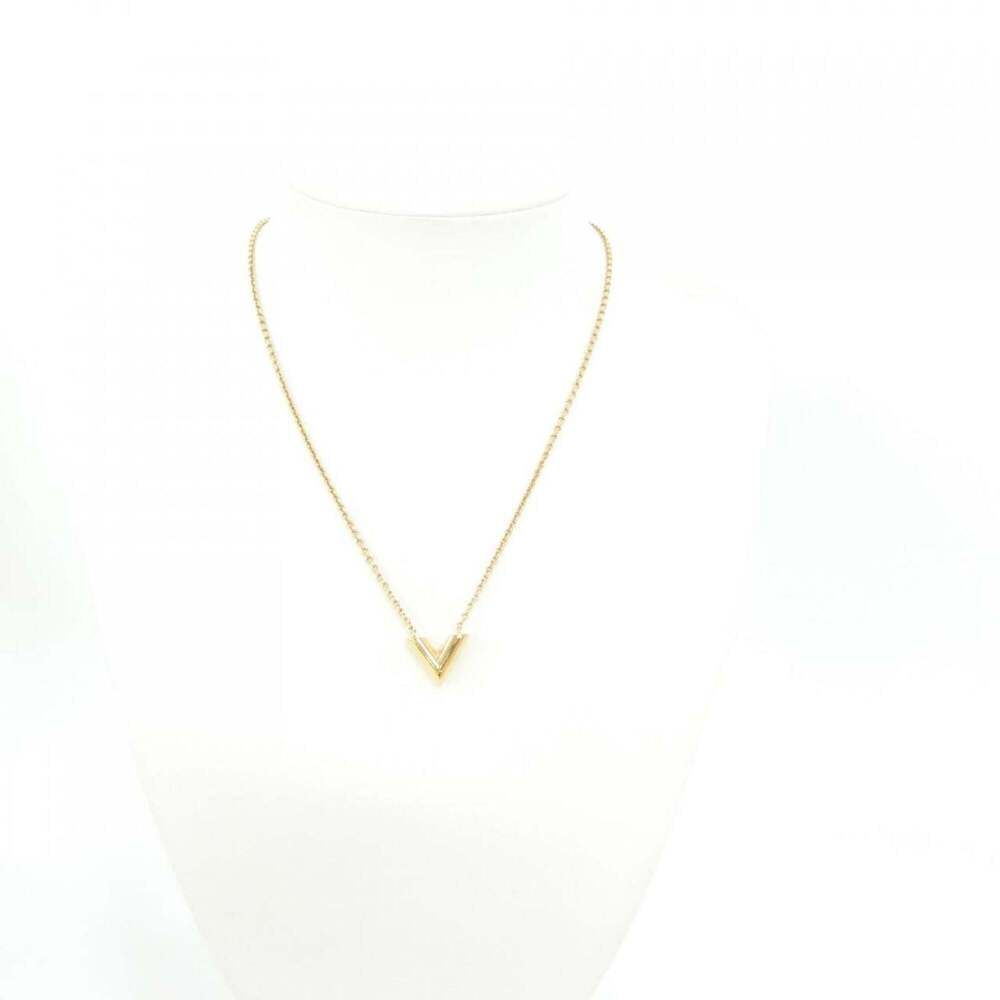 LOUIS VUITTON Gold Necklace - Picture 5 of 5